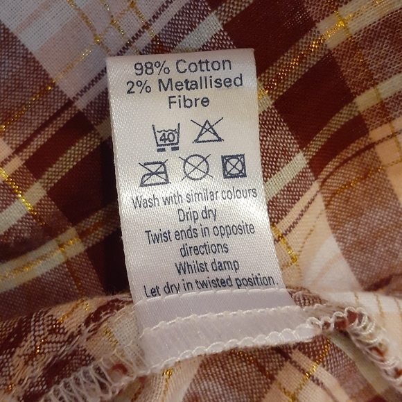 M&Co Western Checked Shirt - Picture 8 of 14